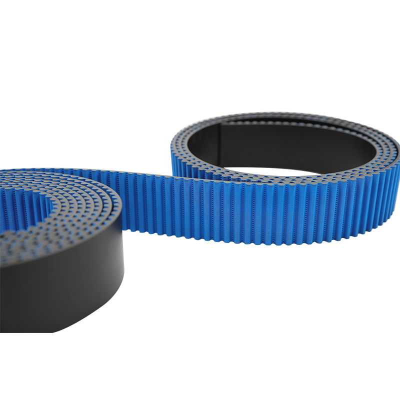 Black Blue PU Opening Timing Belt